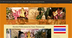 Desktop Screenshot of nams-thaimassage.de